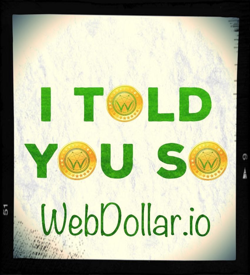 WebDollar_io's tweet photo. @CoinMarketCap WEBD webdollar, the cryptocurrency of the internet! https://t.co/zdQ3gMgDZq