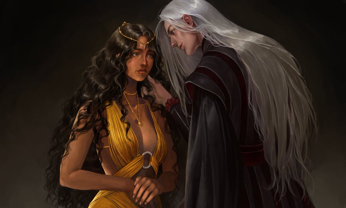 witchyhagz's tweet photo. #EliaWeek2026 - Day 05 

A Dornish Bride for the Dragon Prince https://t.co/C3kWiJLx12