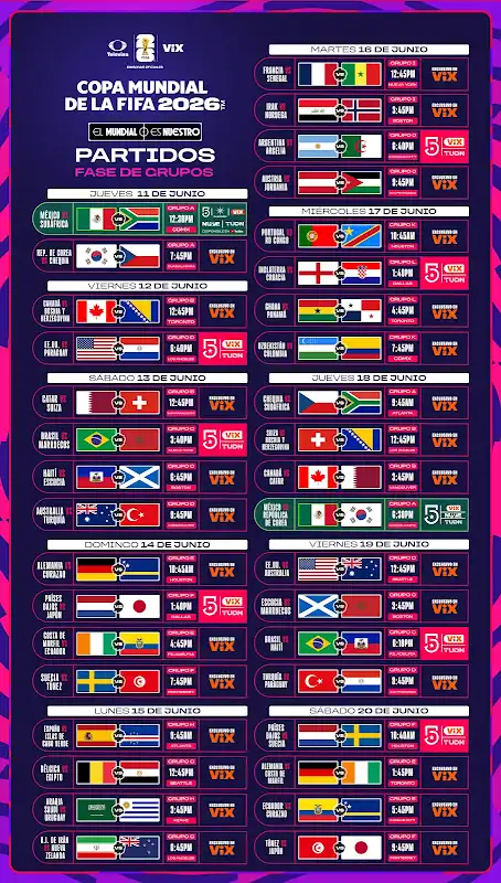 songodaniel's tweet photo. @PokzBo Y aquí está el calendario oficial hecho por TUDN... el partido va por Canal 5, Las Estrellas, Canal 9, Canal TUDN, VIX y Youtube por el Canal de TUDN.

Además de TV Azteca publicó en su Instagram su calendario y se verá en Azteca 7, https://t.co/Proje6f3FG y las apps de Azteca. https://t.co/mwbSPd6bZM
