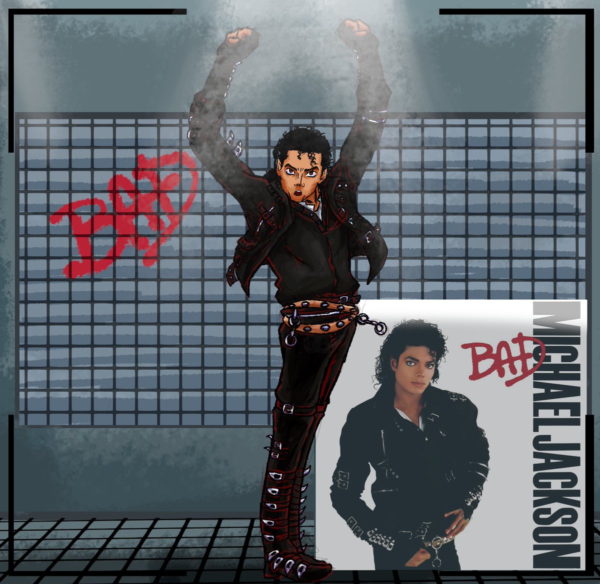 TheHudba's tweet photo. #michaeljackson en #bad https://t.co/HvkhwLUUrq
