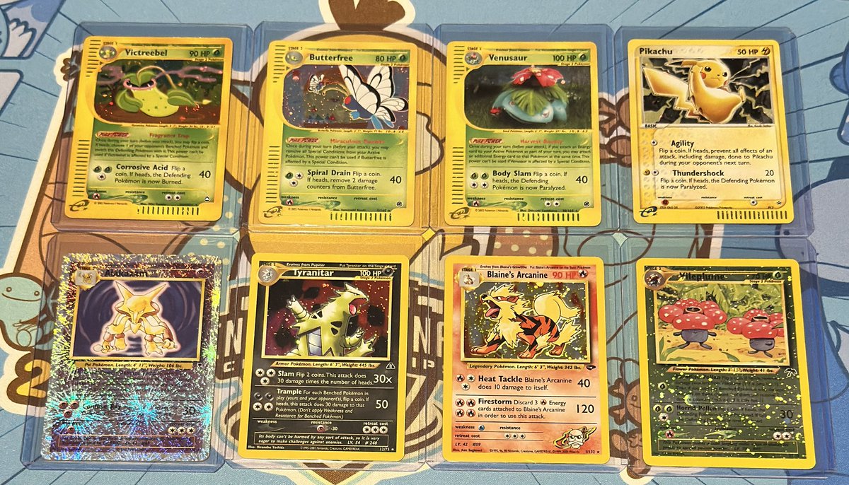 AdamCordeiro7's tweet photo. Another edition of Cards from my PC for sale to buy Gold Stars! A little under 10k in stuff up for grabs. My Collectr is in the thread if you want to see conditions or ask for pictures! Try to avoid offering on the other $115k in cards outside the For Sale Portfolio 😁 https://t.co/dGyENrDsS9