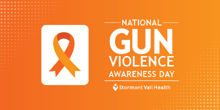 StormontVail's tweet photo. We should never get used to gun violence.
Today, we wear orange to honor lives lost, stand with survivors, and support prevention.

#NationalGunViolenceAwarenessDay #WearOrange #StormontVailHealth https://t.co/jlc2uEXDSz