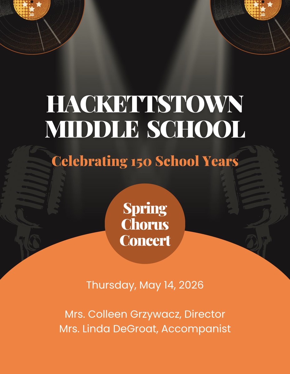 HackMSTigers's tweet photo. 👏A belated virtual round of applause to our HMS Chorus Ensembles for their fabulous Spring Concert in May!  The "Tigers Today" finale was so moving!  Congrats Mrs. Grzywacz and  her talented singers! 🎶 https://t.co/53JY0PFwsZ