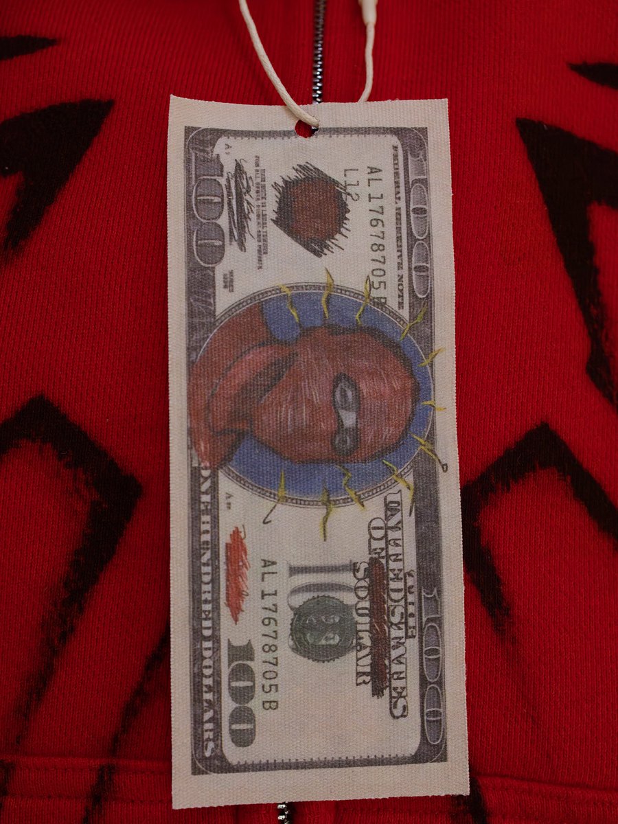 SoulKingLives's tweet photo. This is the packaging for The Human Spider Hoodie! I really want future drops to be an experience! 

References: 

- A greasy Joe’s Pizza where Peter worked 

- $100 bill from the NYWL match where he was promised $3k but didn’t due to technicality! https://t.co/XPXO1LzPY3