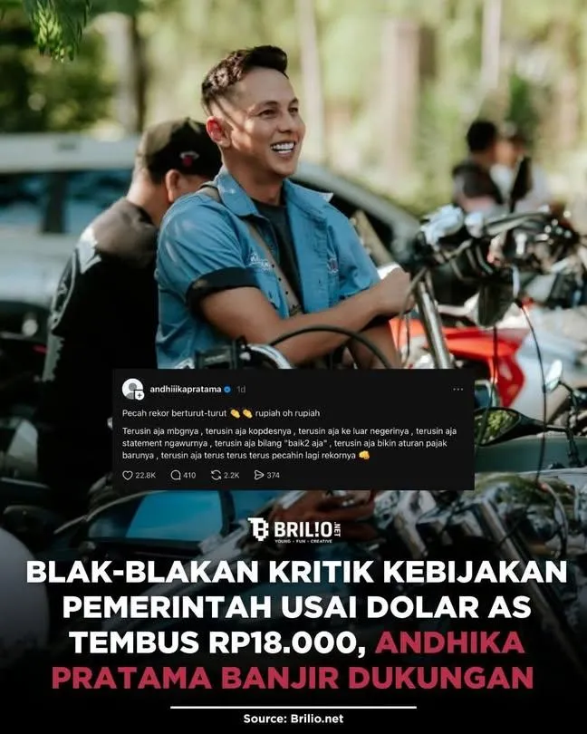 txtharihariWNI's tweet photo. Satu ANDIKA PRATAMA jauh lebih hebat dari gabungan 
raffianagitaslavina, kikysaputrii, desta80s, Andre Taulany, melaney_ricardo, mastercorbuzier, riaricis1795, attahalilintar dan komplotan tim hore bayarannya OKE GAS lainnya.

Urusannya pun tidak selesai hanya di dunia ini saja. Pertanggungjawaban atas keberpihakan sampai di hadapan pengadilan Akhirat kelak.

Bagi orang-orang beriman itulah poin besar yang paling mengerikan. Diadili oleh Yang Maha Adil. 

Gimana guys menurut kalian?
Mereka harus tanggung jawab sih, karna bagaimanapun mereka lah yang menggerakkkan massa buat pilih si GEMOY

sc:threadsrhamasukma