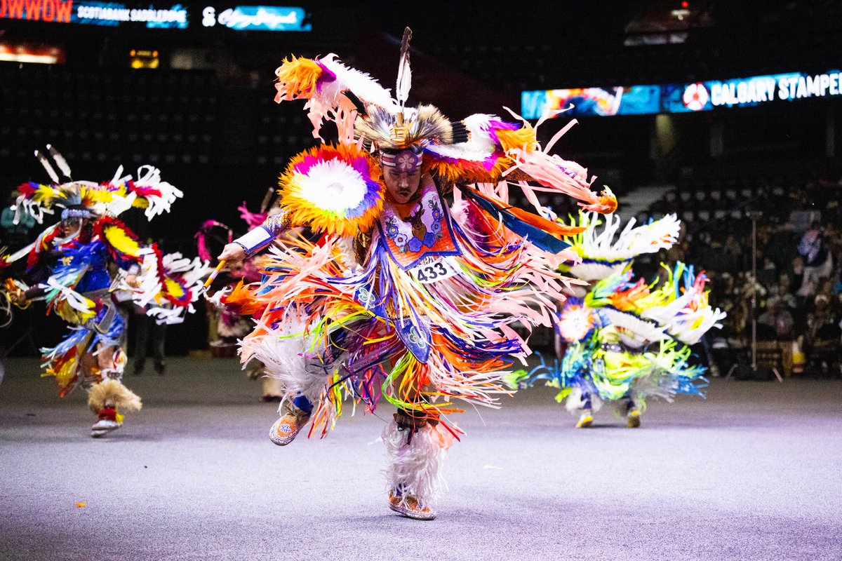 calgarystampede's tweet photo. Experience Culture, Community, Celebration and Competition!

The Calgary Stampede Powwow presented by @TCEnergy returns to the Saddledome on July 6 & 7! Featuring top dancers and drummers from across Canada and the United States, this powerful two-day event showcases the depth and diversity of Indigenous dancing, singing and drumming.

Don’t miss your chance to witness this vibrant celebration—free with admission to Stampede Park. Mark your calendars and join us for an unforgettable cultural experience.

Learn more about the Calgary Stampede Powwow presented by TC Energy! https://t.co/pMKREEcnw2