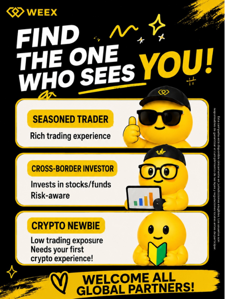 WEEX_Espanol's tweet photo. ¡Gana un bono de hasta 110 USDT!

En WEEX queremos escuchar tu opinión real. Ayúdanos a saber qué funciones te importan más y dale forma al futuro de la plataforma respondiendo una breve encuesta: EL LINK PARA PARTICIPAR ESTÁ ABAJO EN ESTE HILO 👇

✅ Completa todas las rondas de la encuesta (2-3 en total) con respuestas válidas y recibe un Bono de Prueba de 10 USDT (Limitado a los primeros 100 usuarios, FCFS). 

🎁 ¡Además, un participante afortunado será elegido al azar para llevarse un Bono extra de 100 USDT!

⏰ Fecha límite: 8 de junio, 4:00 AM UTC
¡Tu opinión cuenta! Participa ya y no olvides darle RT e invitar a tus amigos. 🚀