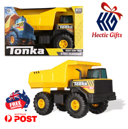 HecticGifts's tweet photo. NEW - Tonka Steel Classics 40cm Dump Truck
https://t.co/00QOteOnQA
#New #HecticGifts #Tonka #SteelClassics #Toy #TipTruck #MetalTray #Kids #Sturdy #Collectible #Play #FreeShipping #AustraliaWide #FastShipping https://t.co/PXRnvLnKEi