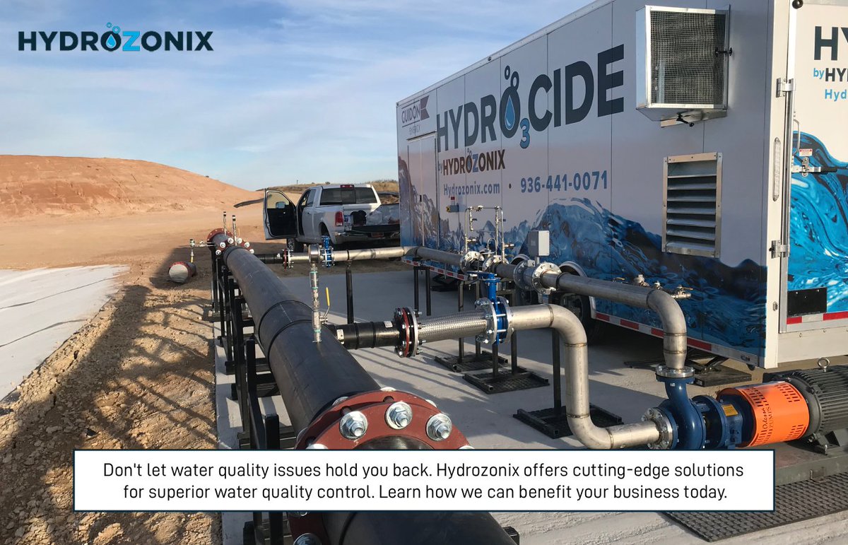 Hydrozonix_TX's tweet photo. Don't let water quality issues hold you back. Hydrozonix offers cutting-edge solutions for superior water quality control. Learn how we can benefit your business today. https://t.co/rkxVxFIOP9. #WaterManagement #WaterManagementTexas #WaterQualityManagement https://t.co/doVhYmLEZ3