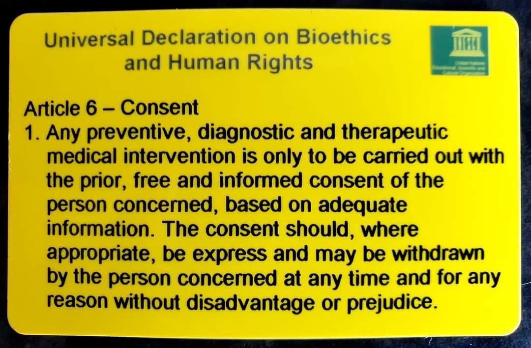NortiLess's tweet photo. @ukmfa1 Medication without consent breaches the Nuremberg Code &amp; Article 6 @Keir_Starmer @UKLabour @MoJGovUK ☠️ WE WILL SEE YOU IN COURT if necessary 👊 https://t.co/6mmETYeF8J