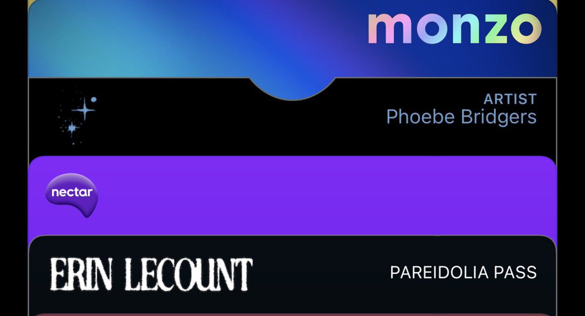 ALG0RHYTHMM's tweet photo. does anyone know if can I pay with erin lecount pass or phoebe bridgers pass? x https://t.co/Owwoh7tGkC