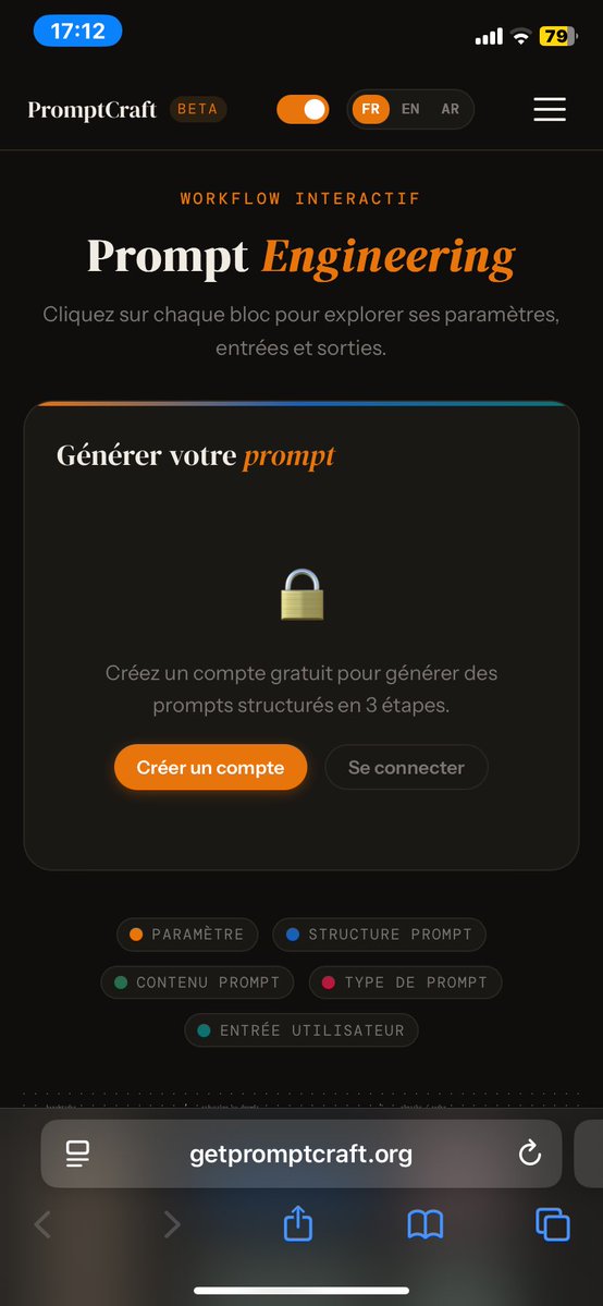 Rahmatulah01's tweet photo. 🎉 PromptCraft a désormais son domaine officiel : https://t.co/Nmbw0jxXnB

Merci à tous ceux qui utilisent l'outil et partagent leurs retours. De nouvelles fonctionnalités arrivent bientôt 🚀 https://t.co/UxIRjjHfb4