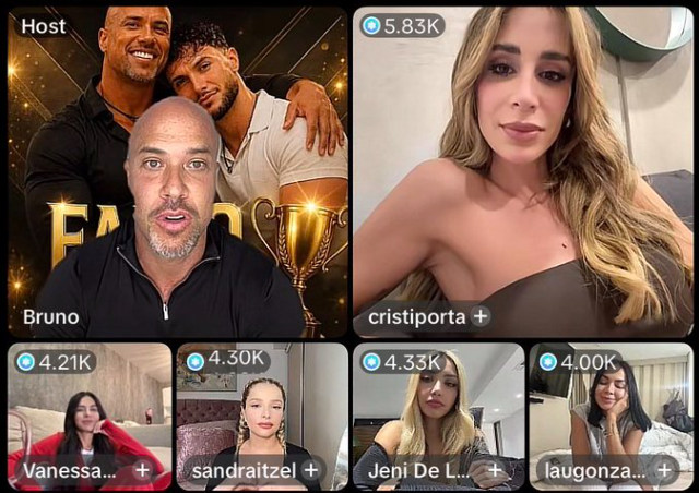 realityags's tweet photo. como no quiere @TLMDRealities si manda a las galas a la mayoria de estas personas que hay un favoritismo de la produccion si se reunen en tiktok para hablar de como hacer que pierda celine. como ve MAMA @LAURAZAPATAM https://t.co/HV6MU2m6Lz