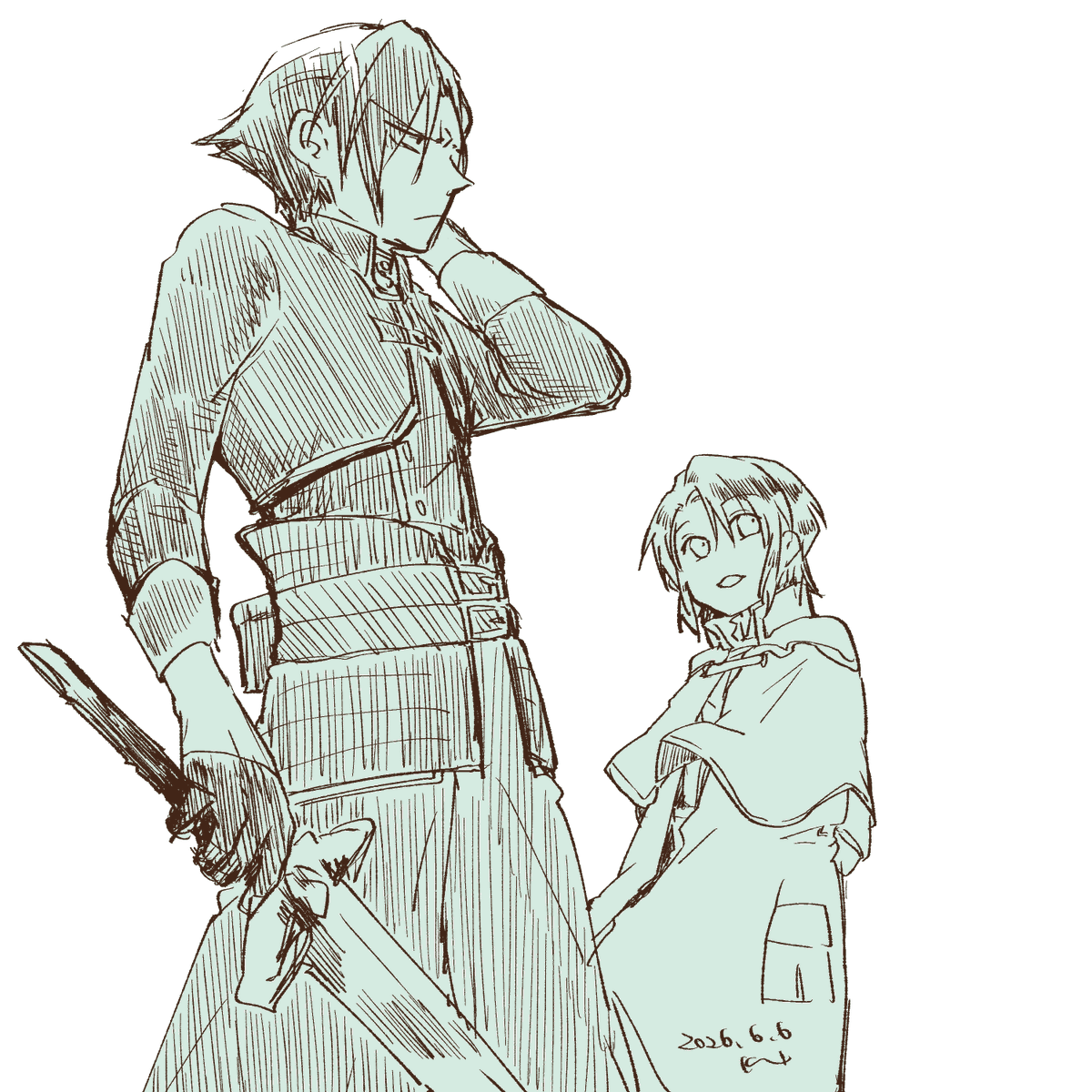 KYcorolla's tweet photo. 落書きジルリゼ https://t.co/gg2zNRibwW