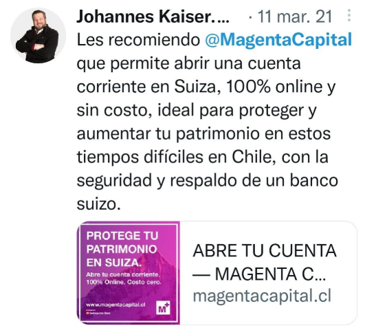 TT88823's tweet photo. @Jou_Kaiser Te habla de plata y bancos un guatón mantecoso que promocionó una estafa https://t.co/RoUm0nSbqf
