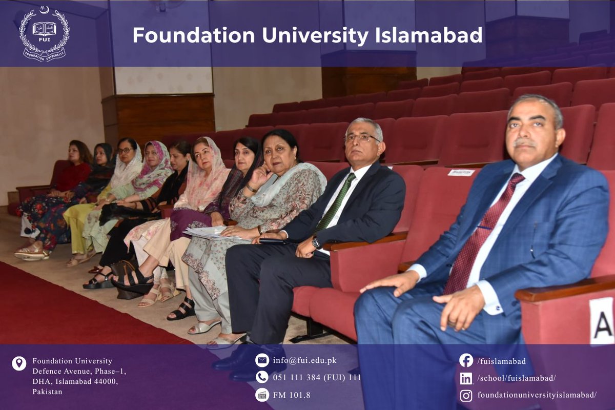 fuislamabad's tweet photo. Inauguration of Upgraded FUI Jinnah Auditorium

Supporting Sustainable Development Goals (SDGs):
* SDG 4 – Quality Education
* SDG 9 – Industry, Innovation and Infrastructure

#FoundationUniversityIslamabad #FUI #JinnahAuditorium #CampusDevelopment #AcademicExcellence https://t.co/hyzaDIb7pc