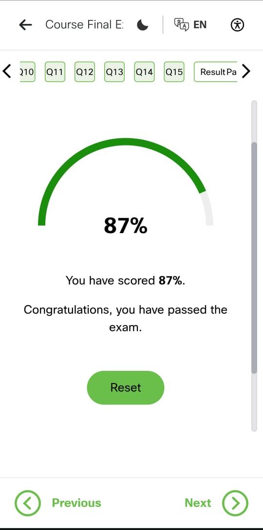 Omfatossa's tweet photo. Finally took the exam after months of me completing the course 🥺🤧#cisco #thecybrarians @TECH_GUY__ @bash_voice https://t.co/4FcRtXUNU3
