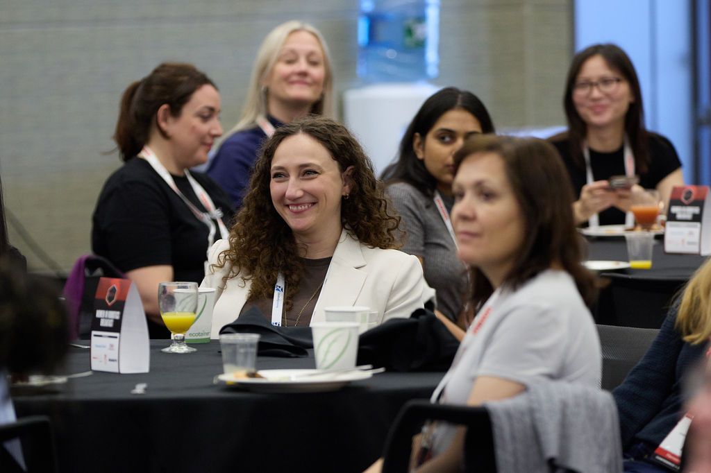 MassRobotics's tweet photo. Thank you to everyone who joined us for the Women in Robotics Breakfast at the Robotics Summit & Expo ☕ 🧡 It was fantastic to see so many members of the robotics community come together to connect, share experiences, and support greater representation of women in robotics leadership.

Special thanks to Mikell Taylor from @GM  for sharing their insights and helping spark meaningful conversations.

At MassRobotics, we're proud to continue growing our Women in Robotics community. 
🔗 Stay tuned for details on our upcoming Summer Meetup 🌺 https://t.co/fRYU1DAdKs

⭐ Learn more about MassRobotics Robotics Medal & Rising Star Award highlighting female researchers: https://t.co/dzIxlYMFnE