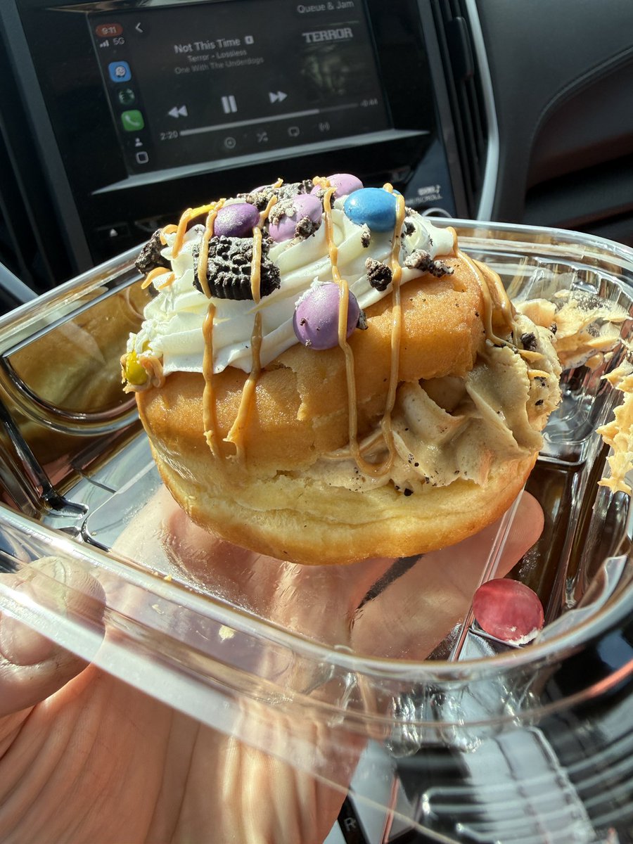 Snaxxxzilla's tweet photo. National Donut Day https://t.co/OGbQIntBJu