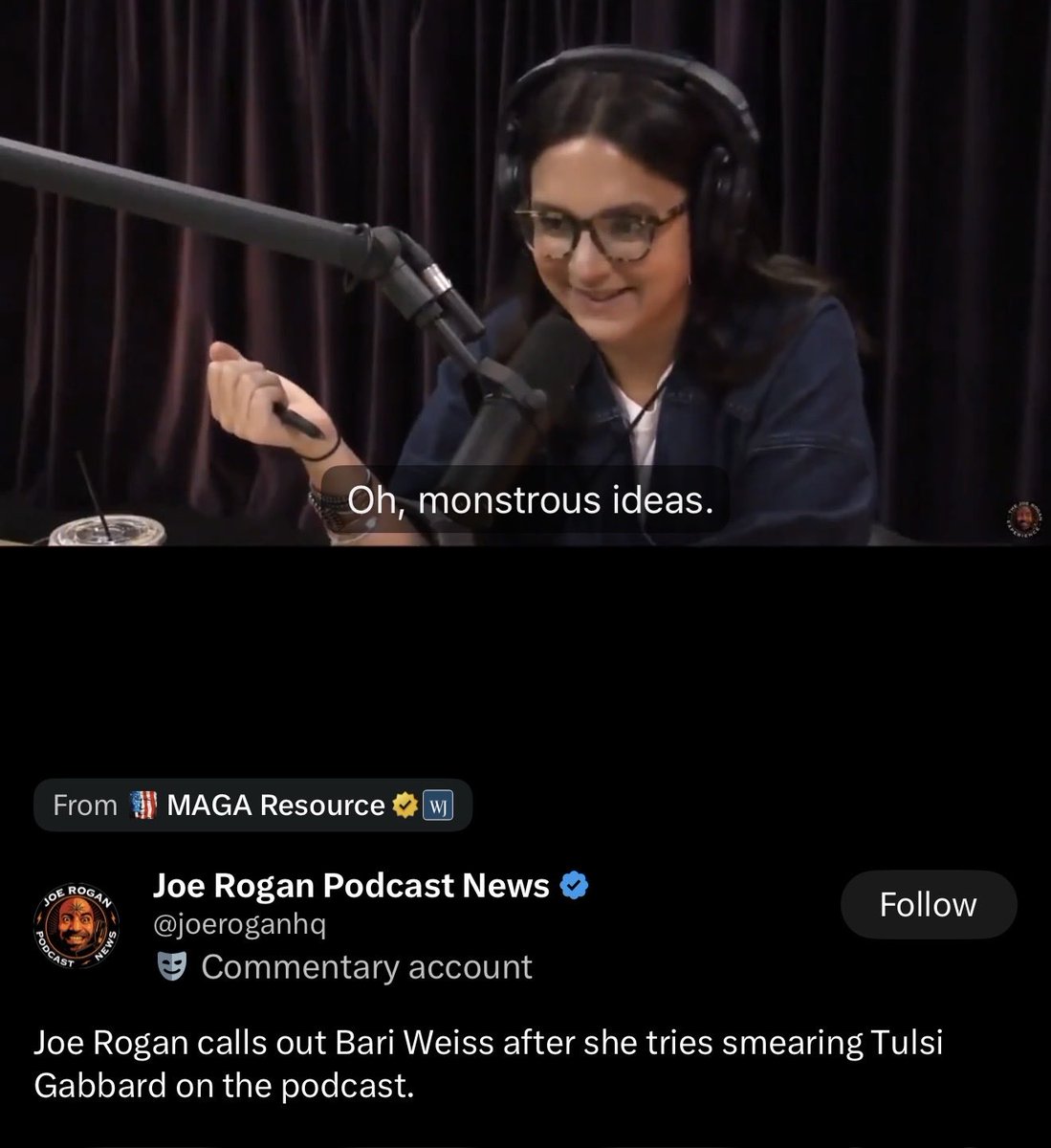 UserNameCrfr's tweet photo. @glennbeck @SharylAttkisson Weiss is an Israeli TOADY, installed &amp; coddled by Ellison. Then there’s Attia &amp; Epstein… She’s outrageously unqualified for her unprecedented installation as CBS editor in chief. https://t.co/xvkjw8M1CC