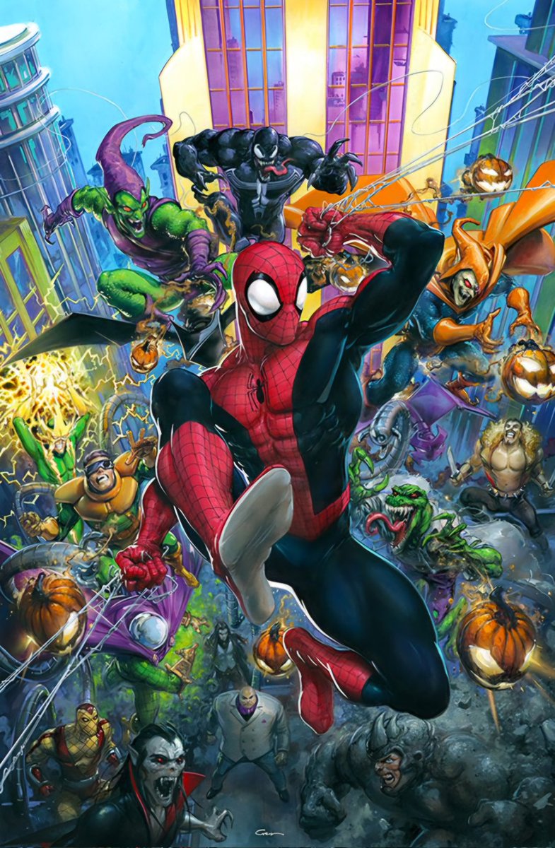 AitorSantutxu's tweet photo. @TextlessPoster This is 🔥🔥 I love the arts of Spidey and villains, my favourite  is the art from the great Clayton Crain for Spider-man 94 https://t.co/S8c3vXSRrd
