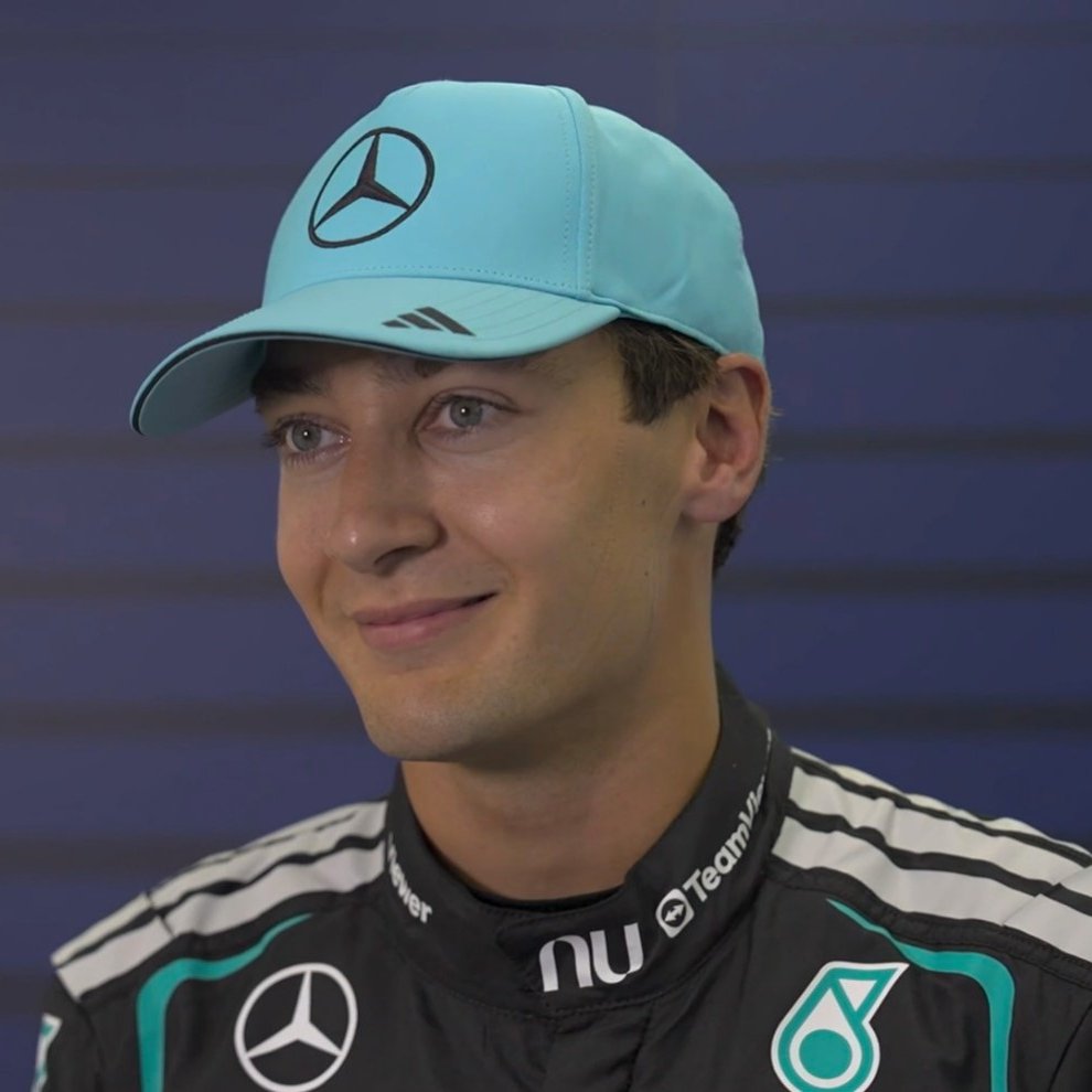 MercedesAMGPCF1's tweet photo. 🚨 George after FP2:

🗣️"We knew that out of the races so far, this was going to be our most challenging. We did make some good improvements from FP1 into FP2. We need to make the same steps again overnight. I don't think we nailed it today, so there is room to improve, but definitely Ferrari are the team to beat()"