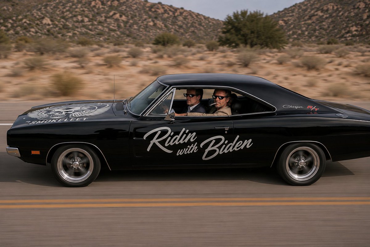 RealPeterHonda's tweet photo. Today is a good day to go Ridin with Biden . #SmokefleetRising https://t.co/W13sk2zVFc