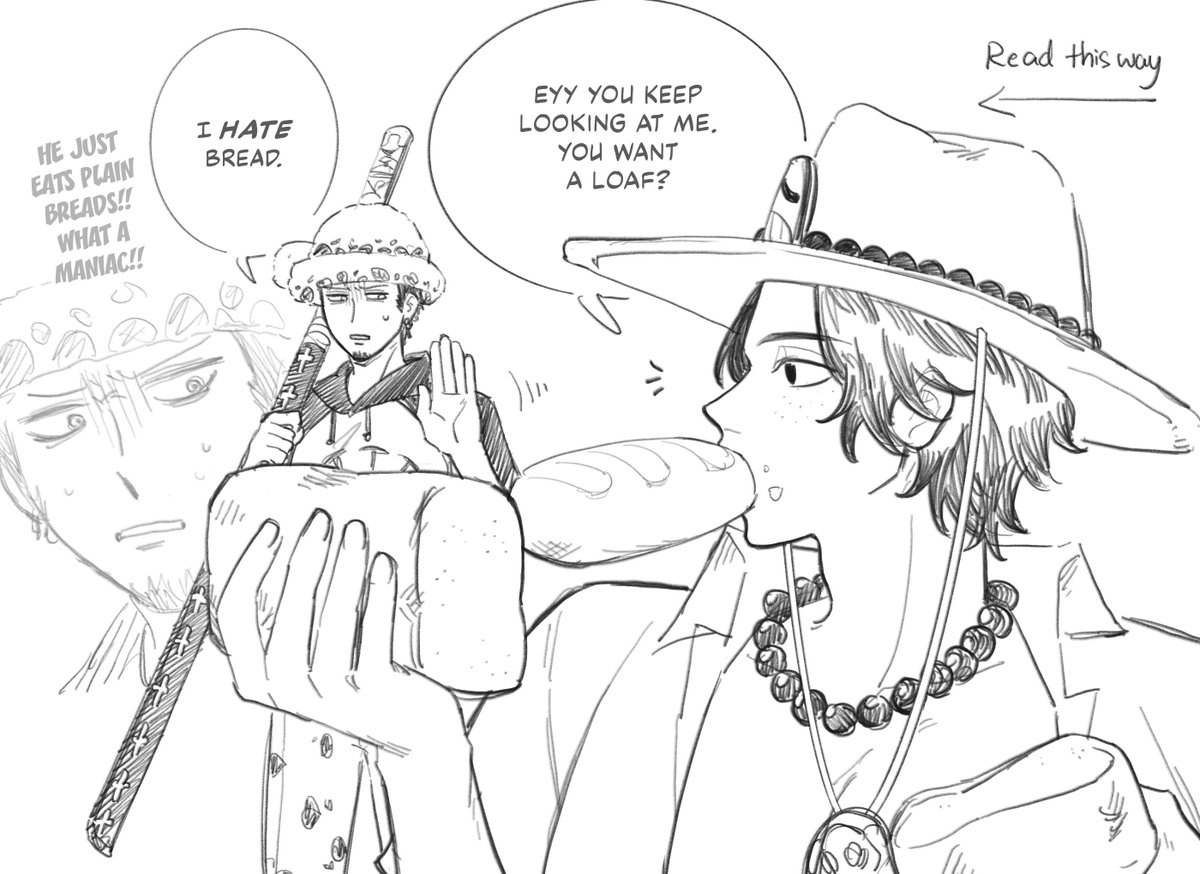 other_fishnim's tweet photo. If you ask me about law and ace interaction, this is all I could think of https://t.co/y8eFGrzfs4