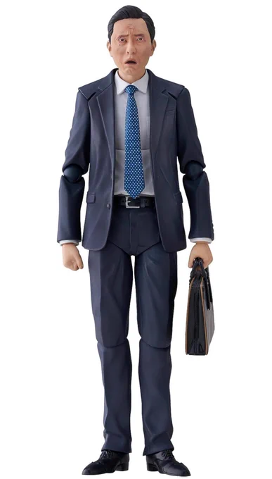 孤独のグルメの五郎さんのフィギュアがリアルすぎるꉂ𐤔 いろんなポーズが取れるのも堪らなく良い!