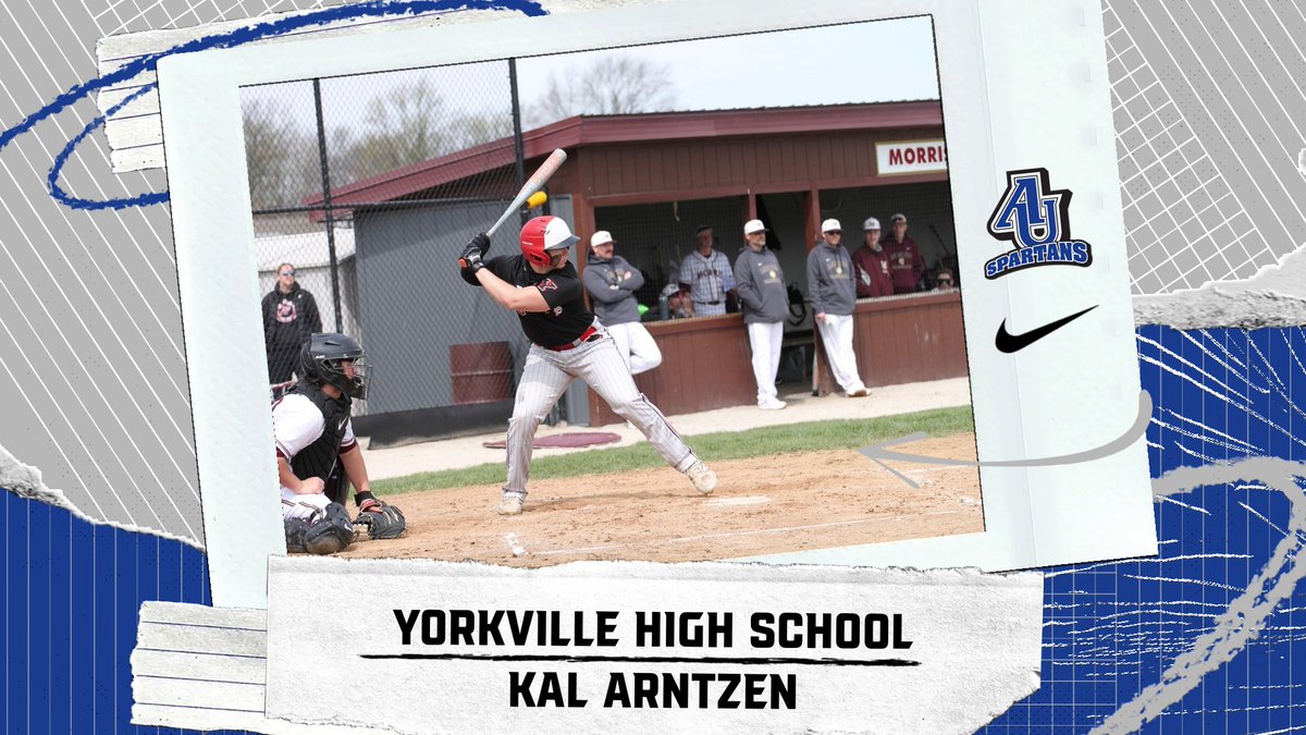 AUSpartanBase's tweet photo. Good Morning Spartans!

It is that time of the year when we want to start to introduce our incoming freshmen for this fall! 

First up, we have Kal Arntzen from Yorkville High School. 

#GoSpartans https://t.co/sgkJLO5zxM