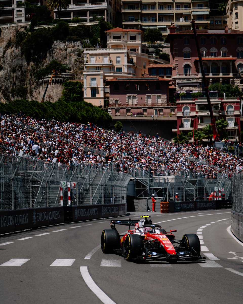 _Clasificando's tweet photo. P15 para @FranColapinto en el segundo entrenamiento del #MonacoGP. @LewisHamilton fue la referencia. https://t.co/CoXhoc8Pvp