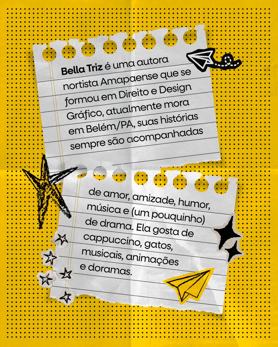 editora_venus's tweet photo. É com imenso orgulho que anunciamos a nova estrela a integrar o time da Editora Vênus: Bella Triz! 💛 @abellatrizz

Triz é a mistura perfeita de mente e coração: formada em Direito e Design Gráfico, ela transforma sua sensibilidade e olhar estético em narrativas apaixonantes. https://t.co/ZacUNTpeBl