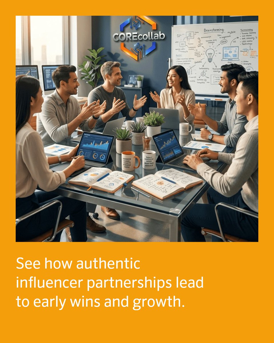 COREcollabmedia's tweet photo. Early wins in authentic influencer partnerships show real connections drive results. Ready to find your match? Join the network making it happen.

Plan your next successful campaign with COREcollab https://t.co/d2cWyFBkQw https://t.co/iiIIdDLPKS