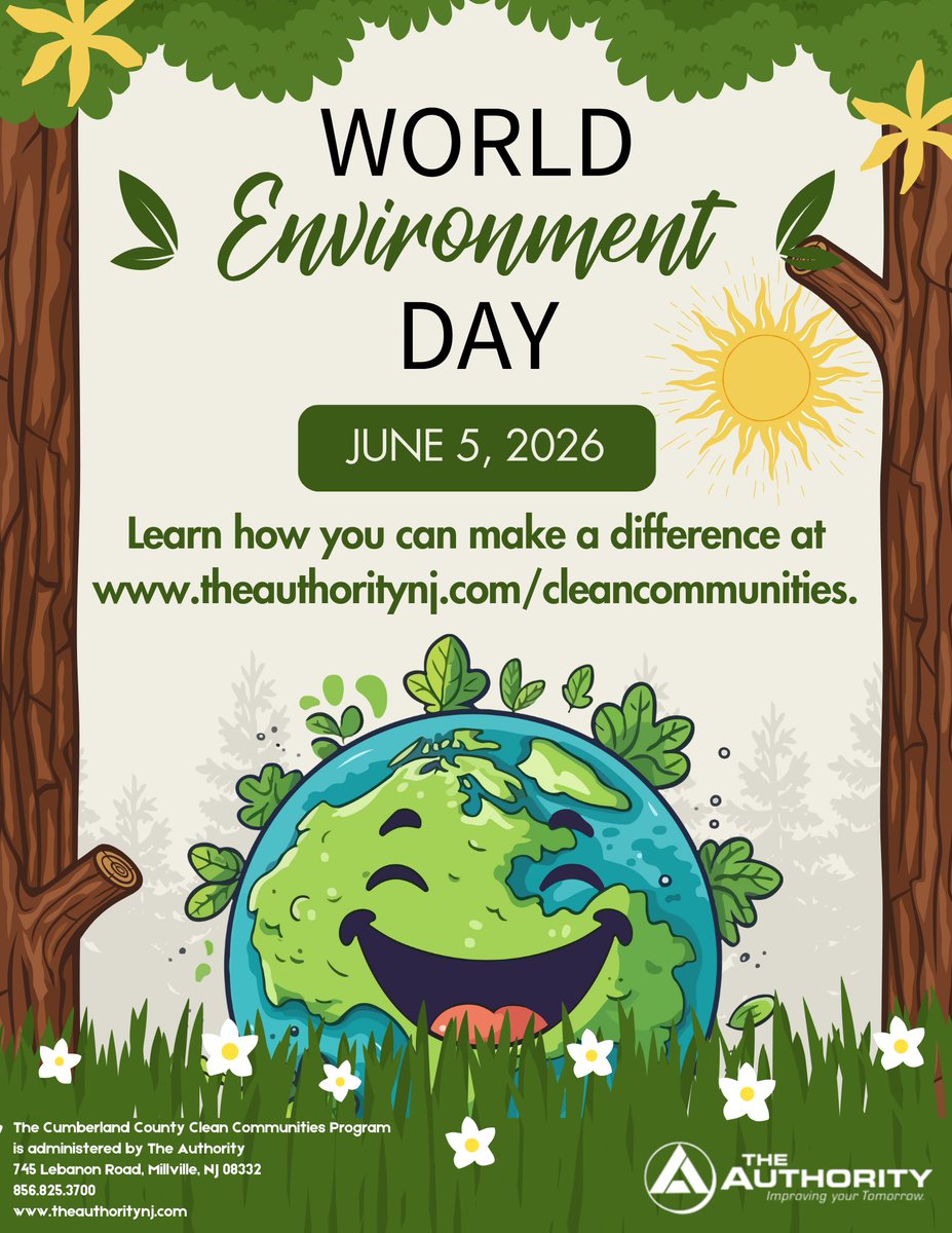 CCIANJ's tweet photo. At The Authority, every day is World Environment Day! Learn how you can make a difference at https://t.co/WEYR5MNOLR ☀️ https://t.co/Ca2fueboB6