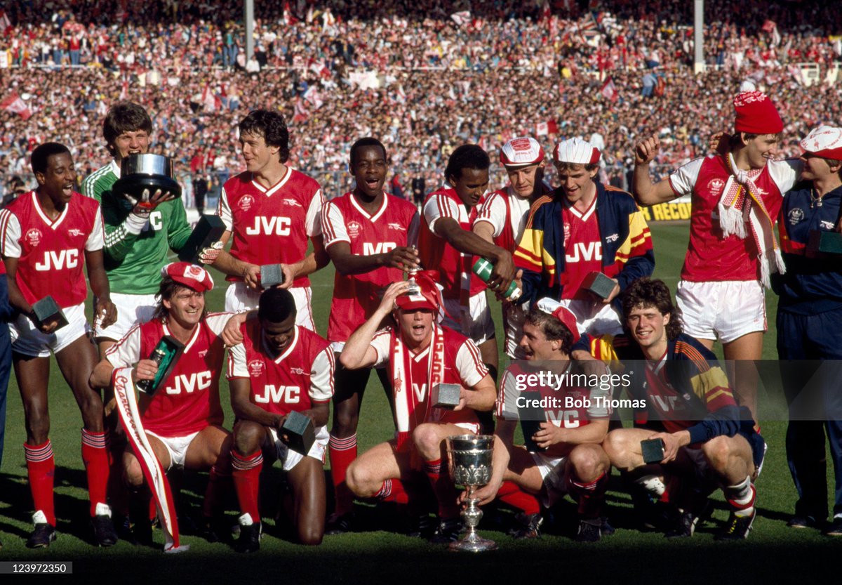 ThrowbackAFC's tweet photo. A few hours after Arsenal beat Liverpool 2-1 in the League Cup Final to win our first League Cup, Tony Adams was crowned PFA Young Player of the Year. 

He played every single game during the 86/87 season at the age of 20. https://t.co/5SxaFsNlD2
