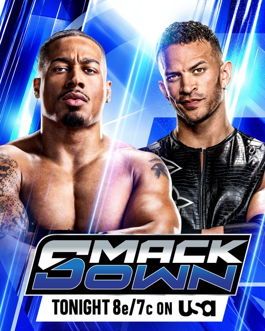 Cory_Hays407's tweet photo. Carmelo Hayes vs Ricky Saints has been announced for #SmackDown in Bologna https://t.co/zjUABI0aGh