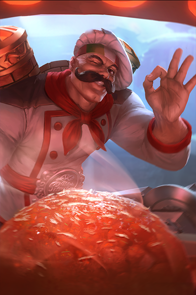 SMITEGame's tweet photo. 👨‍🍳 Order up! 🔥

Chef Vulcan is cooking up something special—and the secret ingredient is explosive firepower.

Traveler Available now! https://t.co/0B0qYbYhqg