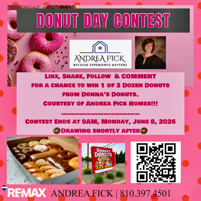 andreafickhomes's tweet photo. Head on over to my Facebook for a chance to win a dozen donuts!!!  

https://t.co/GNqSFLa1DN

#andreafickhomes #pickfick #share #fyp #donut https://t.co/lL62DfJIvU