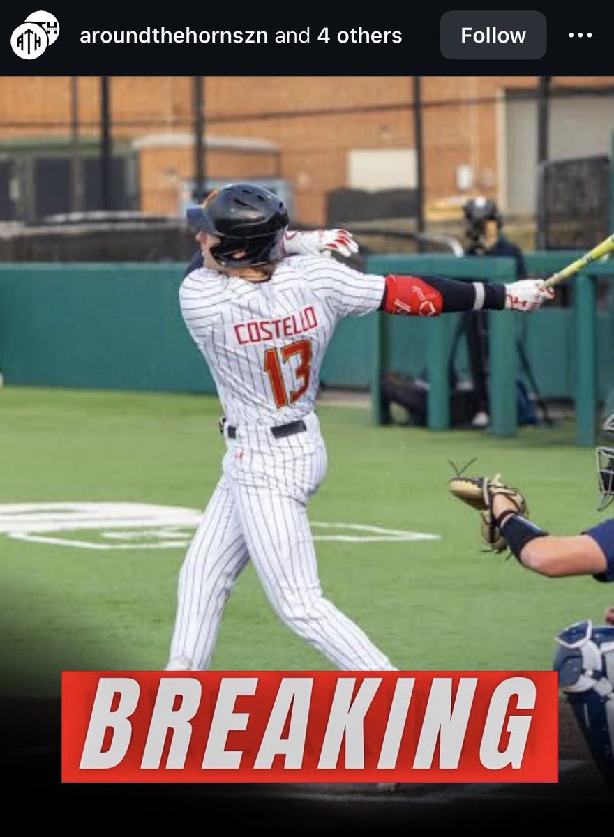 aidan_currie_'s tweet photo. Another tough departure for Maryland, as 1B Ryan Costello enters the portal. 

Costello led the Terps in homers and RBIs this year, with 15 and 59 respectively.

Also worth noting, Maryland brought in 10 transfers last offseason — Costello’s the first to enter the portal. https://t.co/LMFfu06hkR