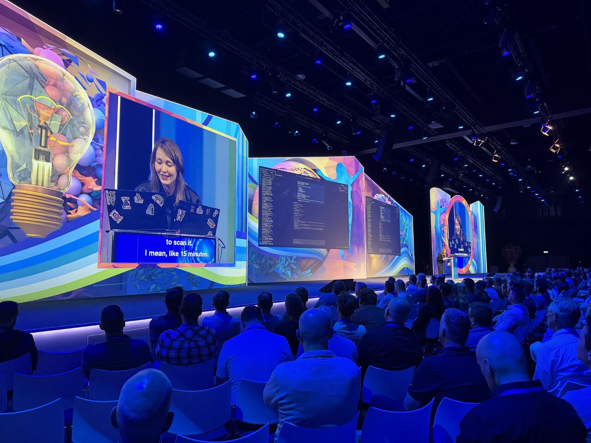 PaulaCqure's tweet photo. It was a privilege to deliver the keynote, "The Next Era of Cyber Defense: Clarity, Control, and Response at Scale", and to be part of this year's @ExpertsLiveNL!

A special thank you to @maarten_goet, Morten Knudsen  and the entire #ExpertsLiveNetherlands team, all speakers, partners, volunteers, and attendees for creating such a welcoming and engaging atmosphere throughout the event.

It was also great to be part of a lineup featuring so many respected experts from our community, including @samilaiho, Tim Wolf, Daniël Verlaan, Vaisha Bernard, Fabian Bader, Michael Niehaus, Justine Wolters, Barend Frans, Ken Goossens, @Spiekervrouw, and many others!

Events like this remind me why I love this industry. Bringing together people who are passionate about technology, cybersecurity, and continuous learning is always inspiring.

Thank you to everyone who was part of this event and helped make it such a memorable experience.

And there's more ahead. Let's meet at #BlackHatUSA 2026 in Las Vegas, where I'll be delivering hands-on cybersecurity training together with CQURE Academy Team members Marcin Krawczyk, @Amr_Thabet, and @richardhicks.

https://t.co/Rto4oGbfXM

Join us in Vegas!

#ELN #ExpertsLive #CyberSecurity #MicrosoftSecurity #IdentitySecurity #CyberSecurityCommunity