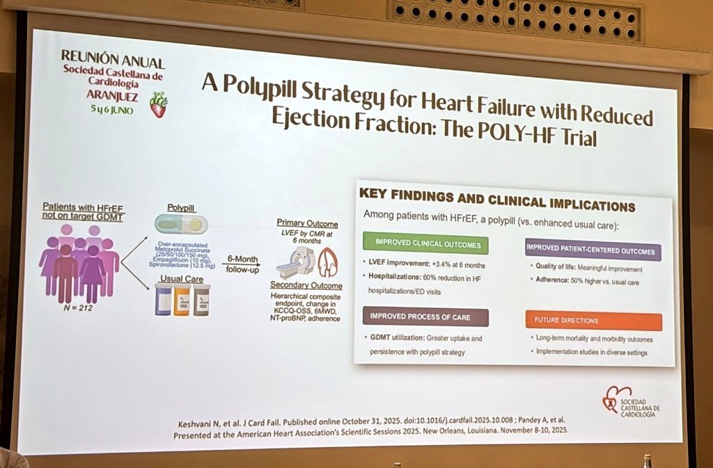 Azcarate_Cardio's tweet photo. ❤️ Novedades en el tratamiento de la insuficiencia cardiaca. 
🗣 Habla el Dr. @JavierdeJuan1

®️ @sccardiologia https://t.co/vQtfVd8A5W