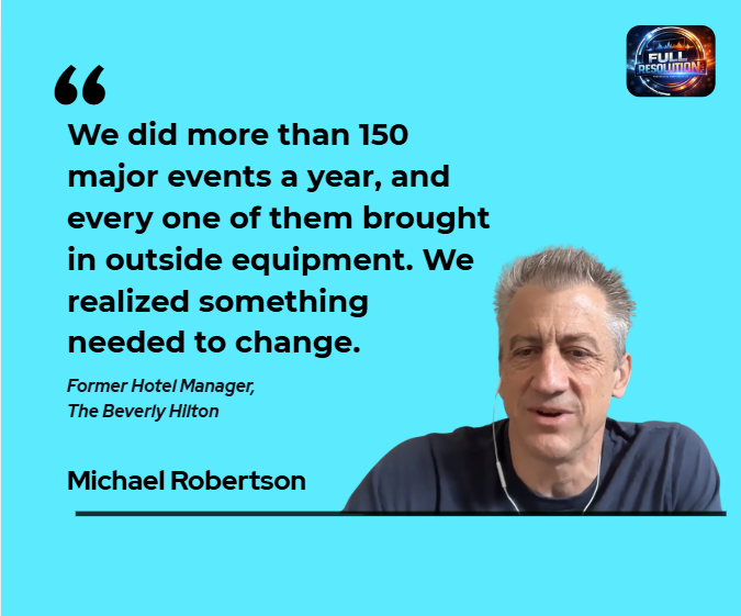 AMSYS_Sphere360's tweet photo. A challenge many hotels faced for years: hosting world-class events while relying on outside AV equipment every single time.

📎https://t.co/oC2EqTIGXj

AMSYS Hospitality (https://t.co/m7ZxzCXEXe)

#Hotels #Hospitality #AV #Podcast #NewAVModel #Technology #AudioVisual https://t.co/4nyc4EDjDD