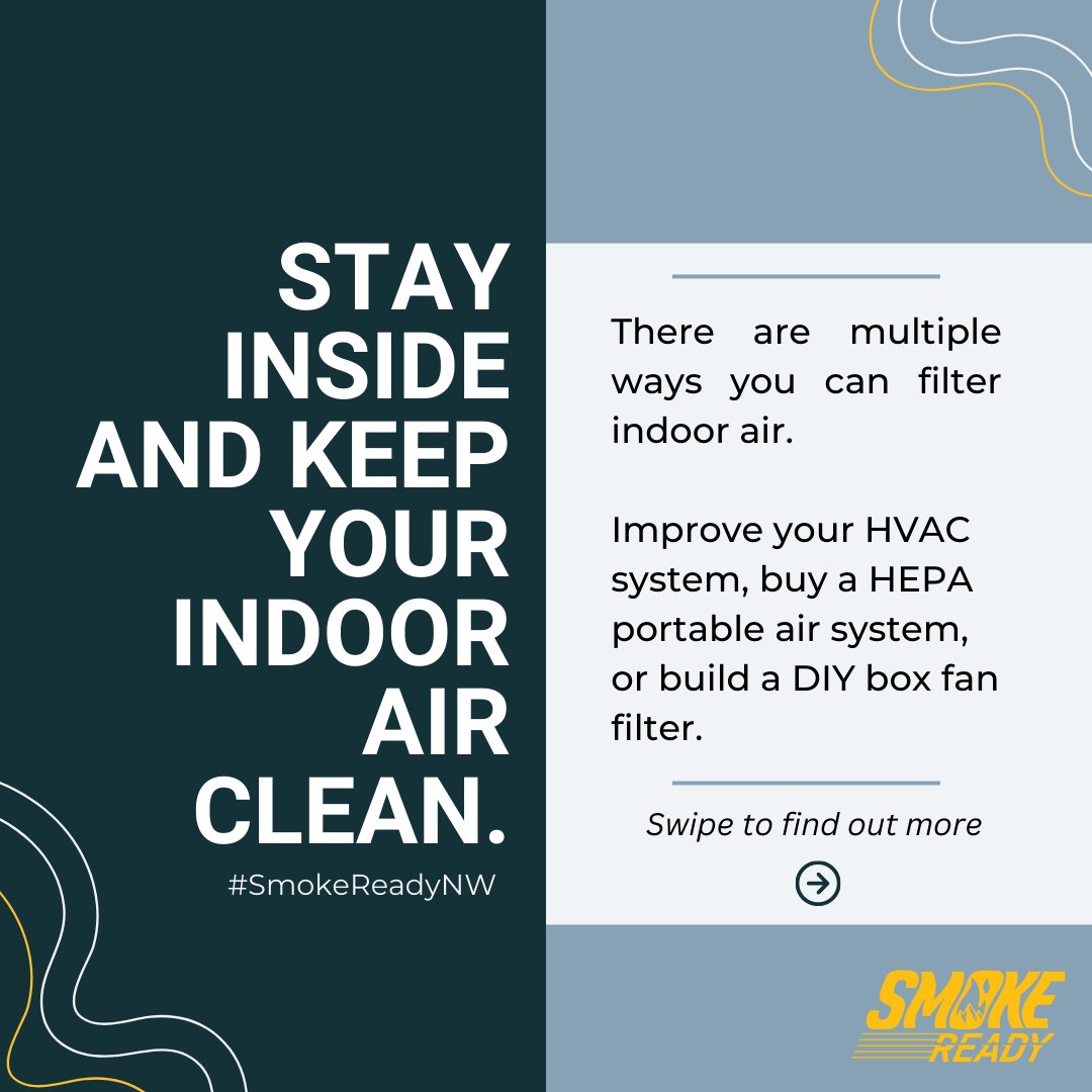 MultCoHealth's tweet photo. 🏠Improving your indoor air quality can significantly reduce your exposure to smoke. Simple actions like changing your filters regularly, using portable air cleaners, and limiting indoor activities that produce smoke (like burning candles or frying food) can make a big difference. Let's all take action to breathe cleaner air at home and be #SmokeReady. 

➡️ Check out rebates on air cleaners from the @energytrustor, on their website, or search “air purifier rebates”: https://t.co/mBwW8gQsyA

❓What questions do you have about being #SmokeReady?