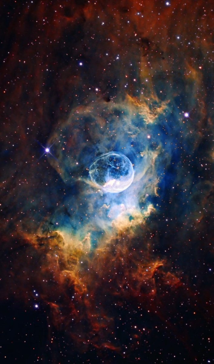 spacevibex's tweet photo. NGC 7635, Bubble Nebula https://t.co/8ENtfKaf1o