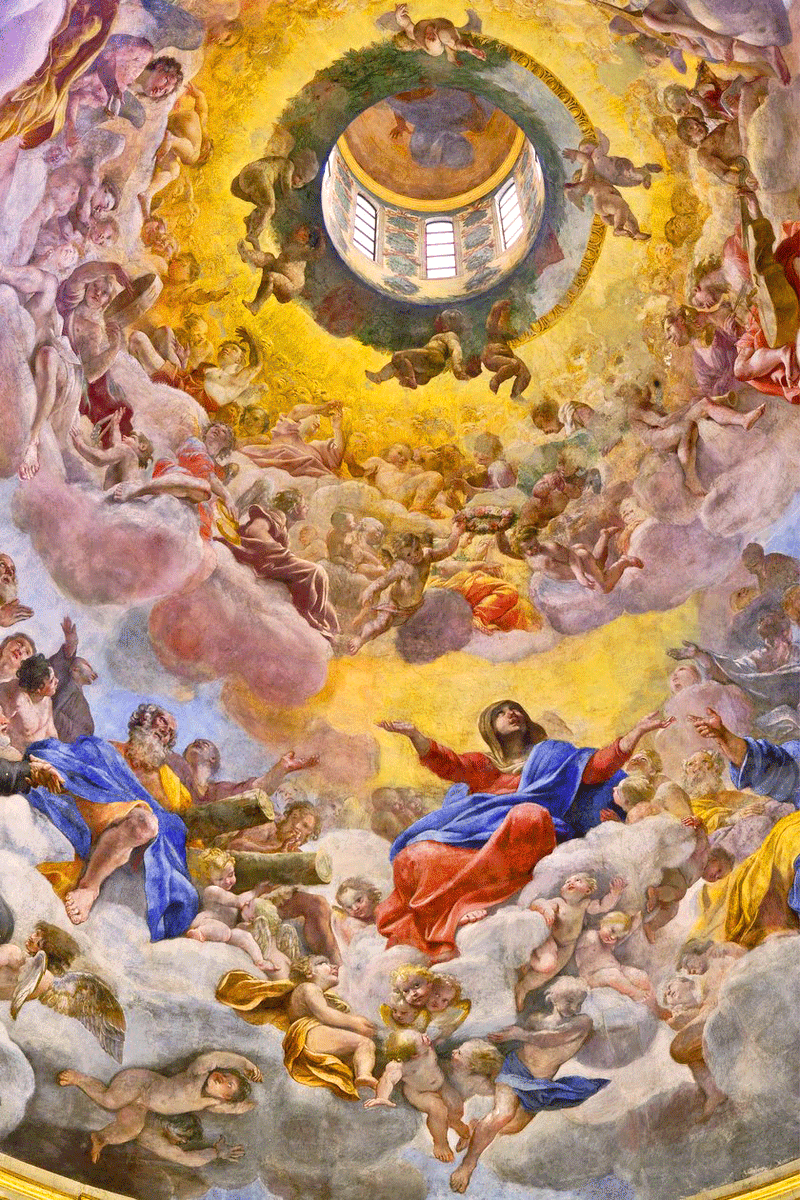 DreamlinerCo's tweet photo. Glory of Paradise, by Giovanni Lanfranco (1627) https://t.co/DGEeeXS6sY