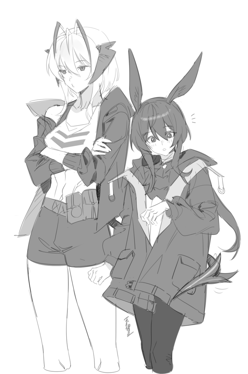 Tenbou_1111's tweet photo. #Arknigts #明日方舟 #アークナイツ #Wミヤ #W娅
꼬리허그 https://t.co/TN8U9KiE3j