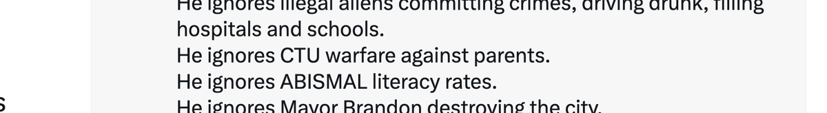 ChicagoMan18's tweet photo. There it is-the CTU runs this state. They impoverish us with increasing costs and unsustainable structural debt. The CTU couldn't care if all of Illinois becomes a ghetto, as long as they get their pensions, COLAs, benefits... https://t.co/esfx0lWAfi