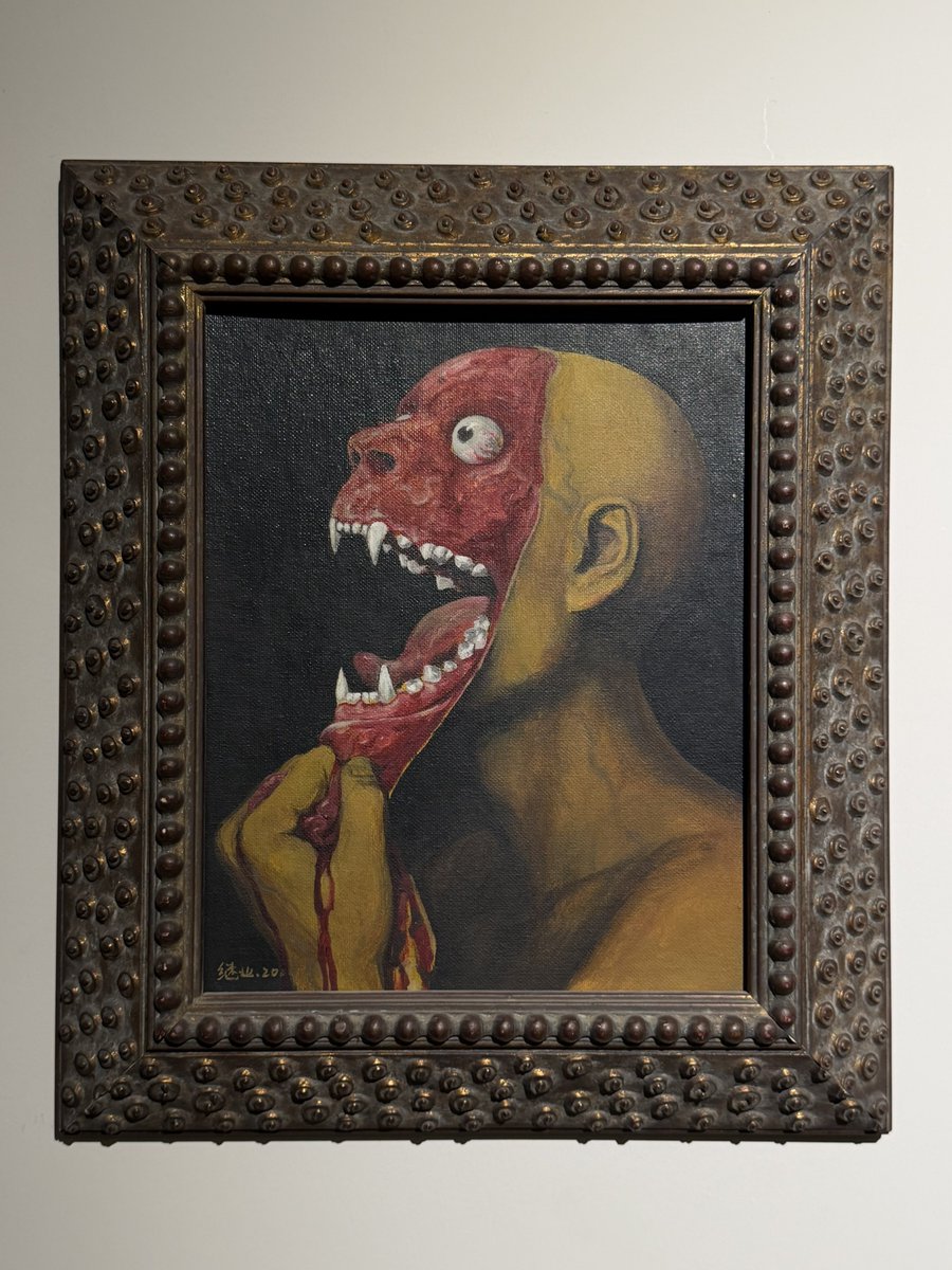 xuejiye66's tweet photo. I painted this one first in 2000 https://t.co/d69ViSIFxc