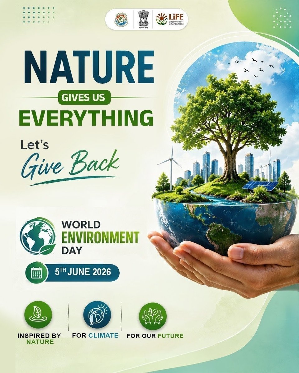 RanjeetKumarJS's tweet photo. #SaveEnvironment #worldenvironmentday
#NatureFirst #CleanEnvironment #nature #greenenvironment #savetrees #nopollution #PollutionFree 🍁 💚🎋🏝️🌴 https://t.co/r3PnWf5qME
