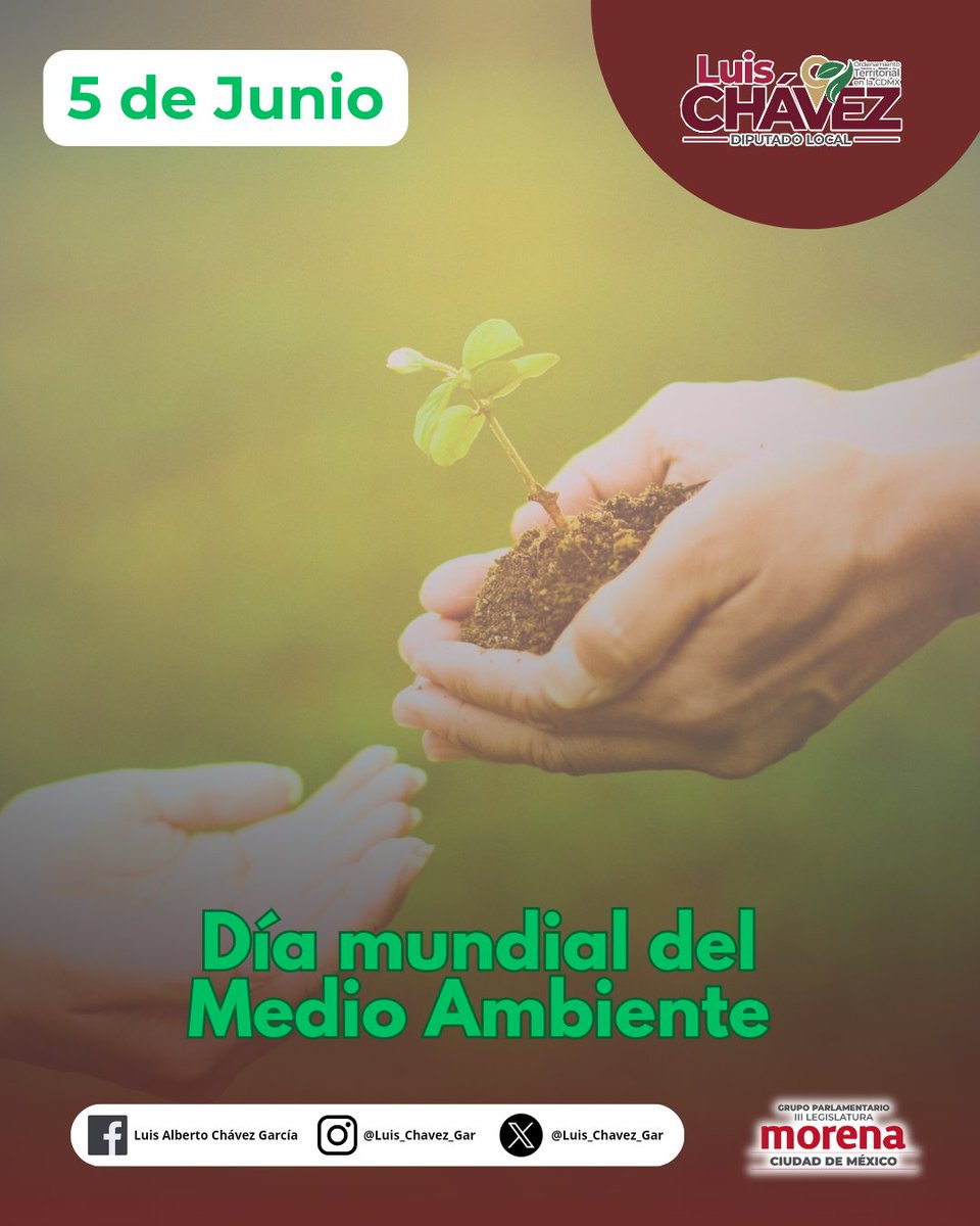 Luis_Chavez_Gar's tweet photo. #DíaMundialDelMedioAmbiente 🌱 desde nuestra trinchera legislamos sobre el tema: la Iniciativa que presenté en @Congreso_CdMex propone la Ley de Vida Silvestre: establece un marco jurídico local para la protección, conservación y trato digno de la fauna silvestre en la capital. https://t.co/3KaYoGCJO1